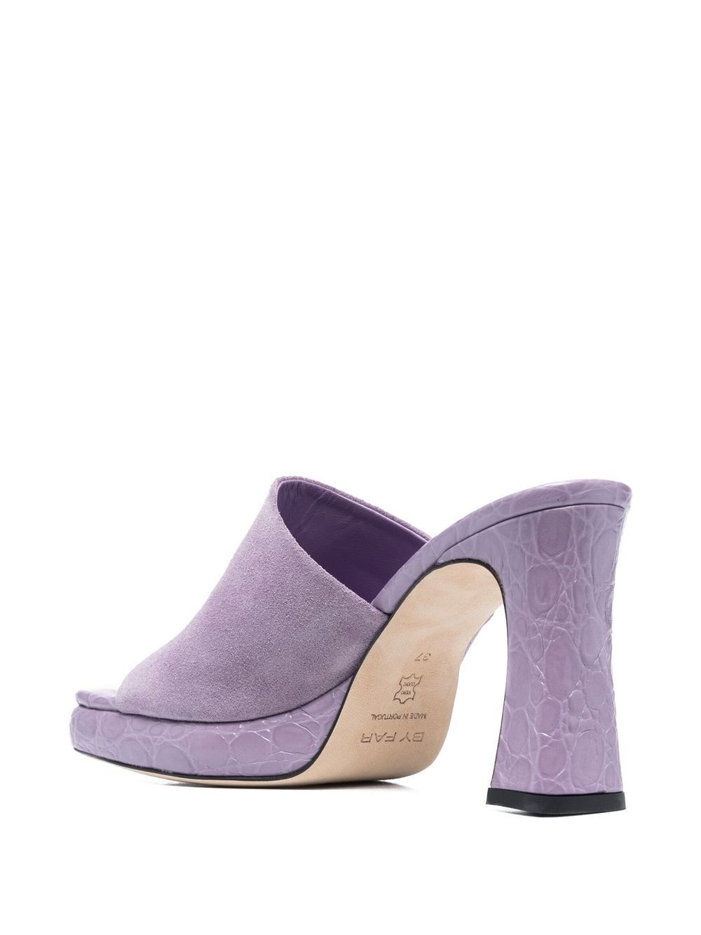 90mm suede mules - 3