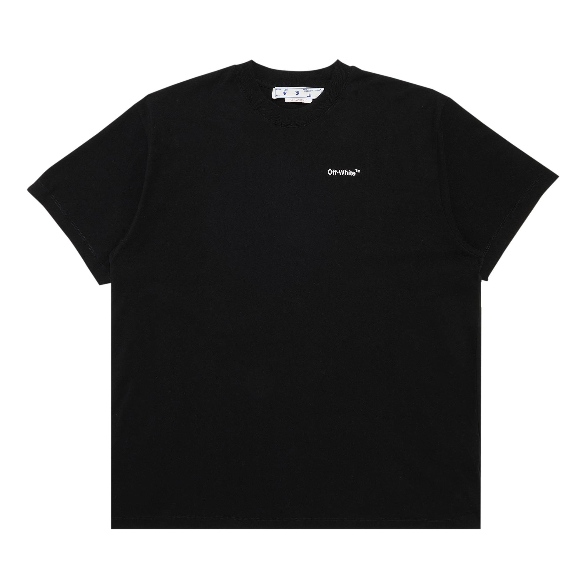 Off-White Off-White Caravaggio Crowning Skate Tee 'Black
