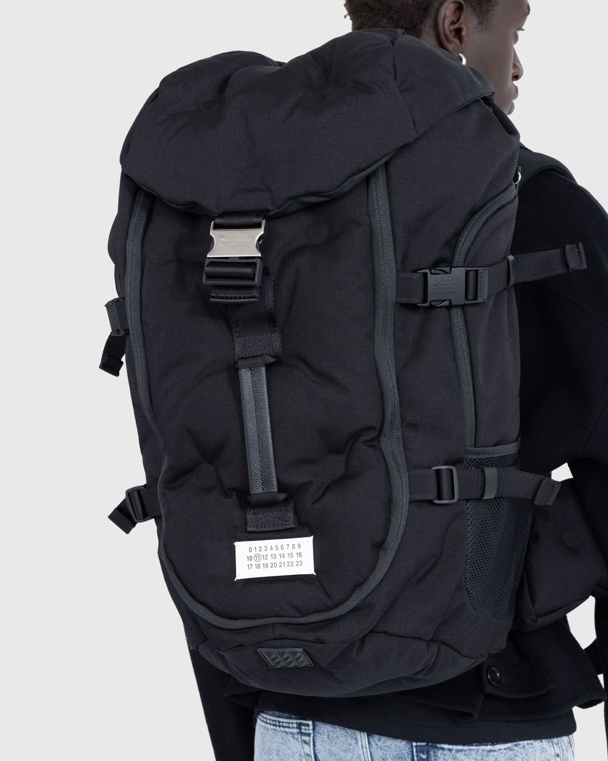 Maison Margiela – Cordura Backpack Black - 9