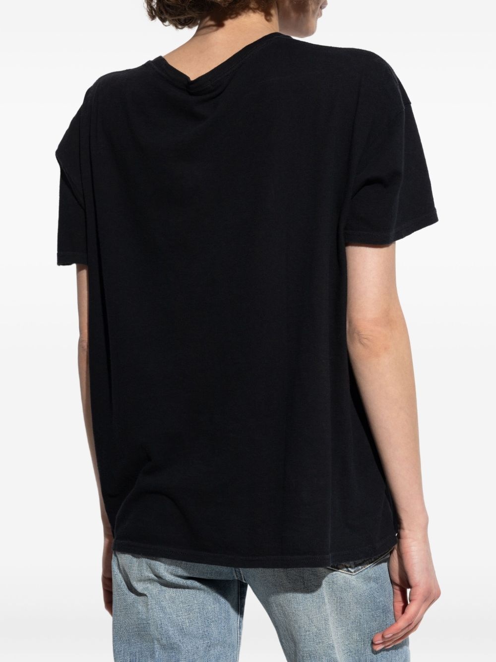 printed cotton T-shirt - 4