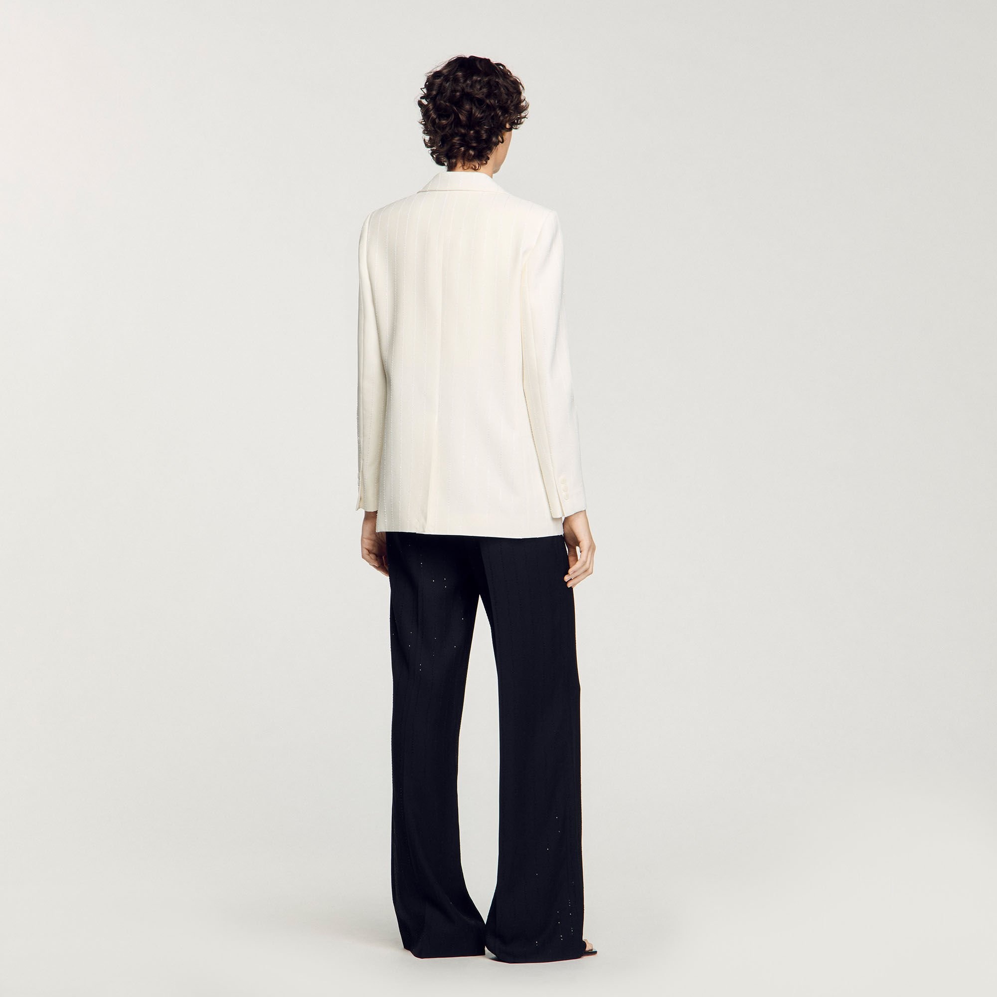 SEQUINNED SUIT JACKET - 5