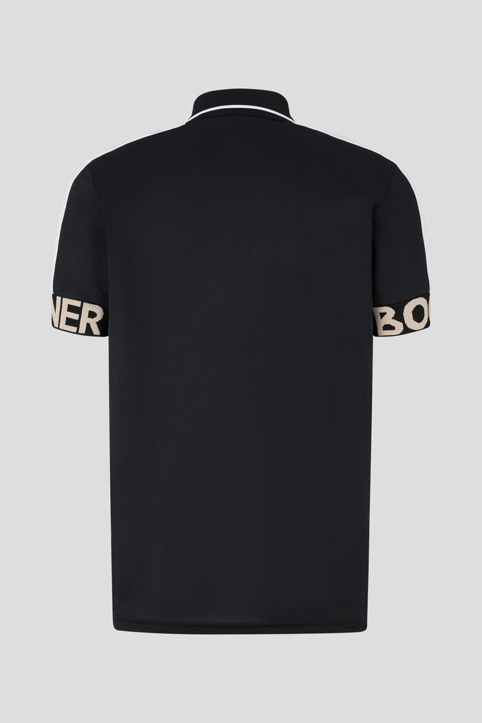 Claudio Functional polo shirt in Black - 5
