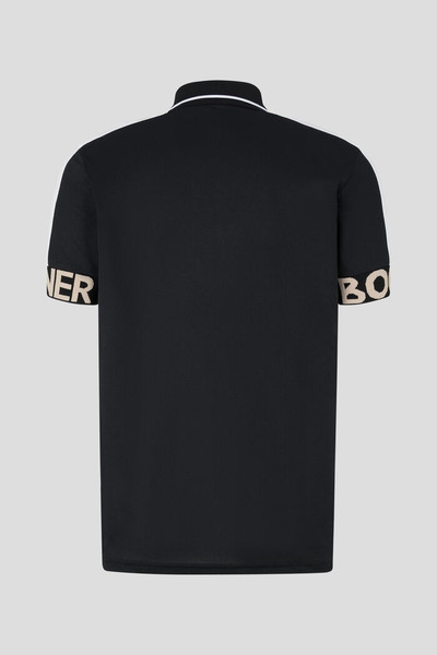 BOGNER Claudio Functional polo shirt in Black outlook