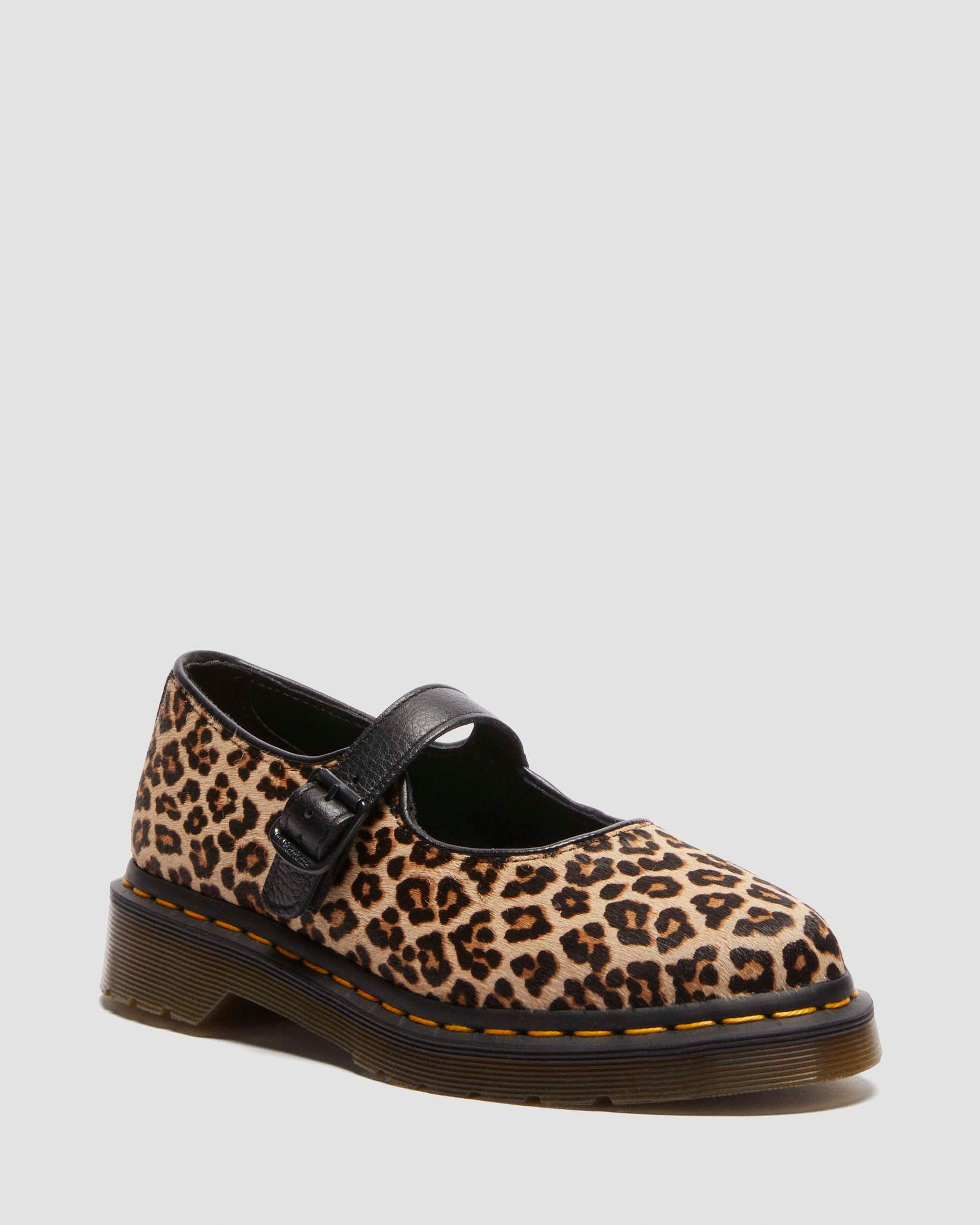 Elphie Leopard Mary Jane Shoes - 5