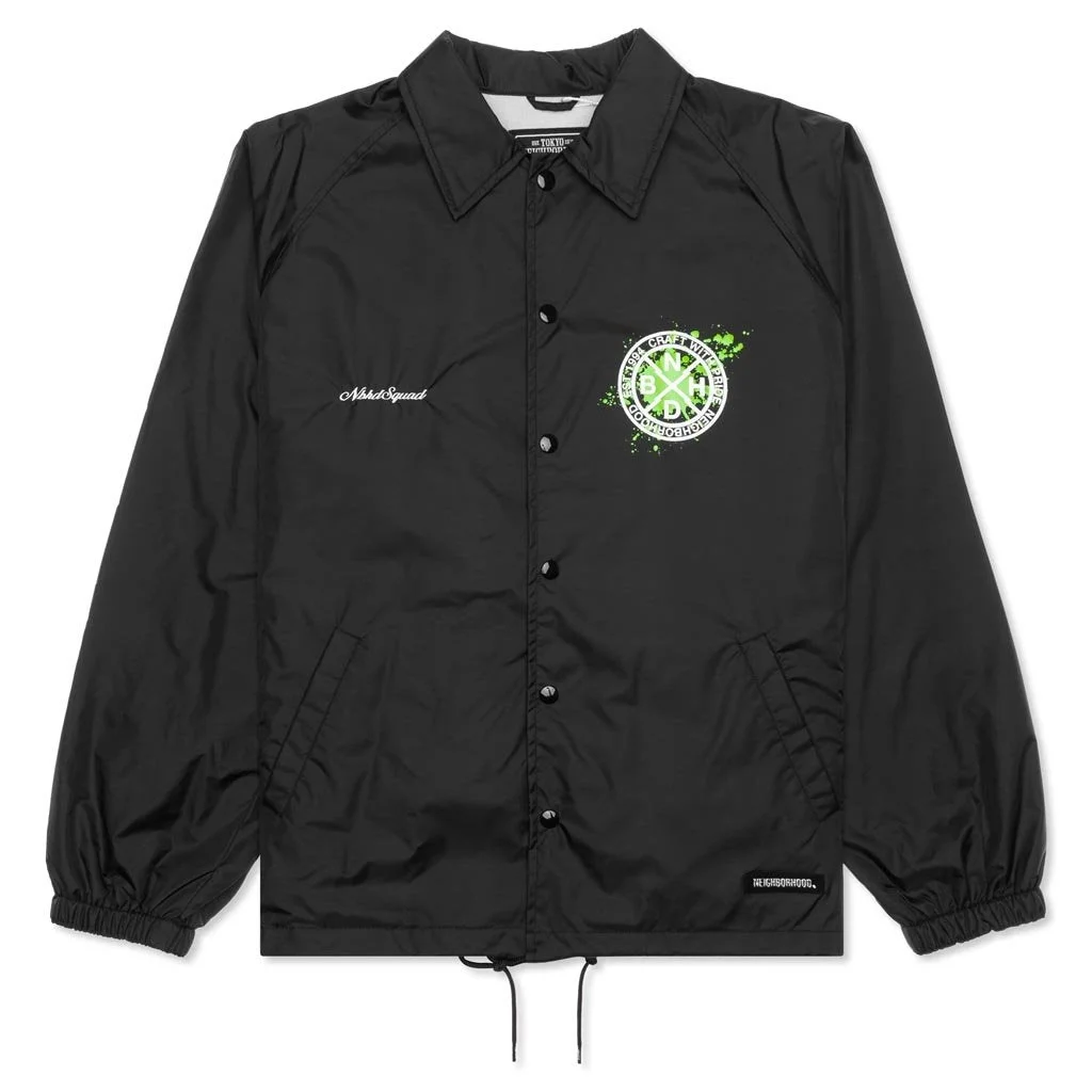 NEIGHBORHOOD BROOKS JACKET - BLACK - 1