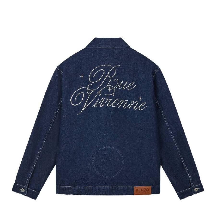 Kenzo Embroidered Kimono Denim Jacket - 2