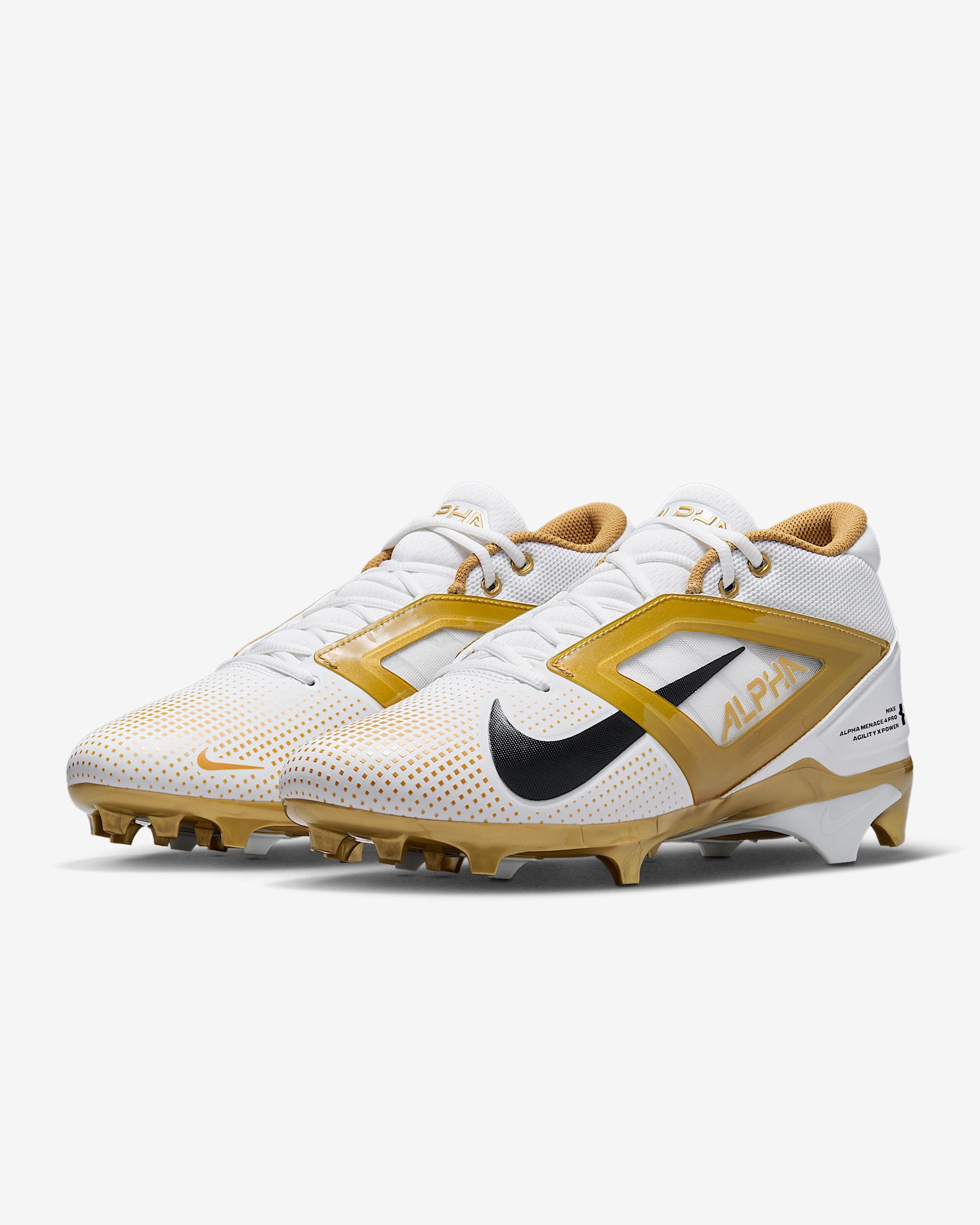 Nike Alpha Menace 4 Pro Football Cleats - 5