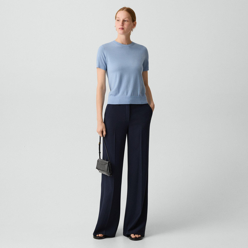 Fluid Flare Pant in Admiral Crepe 2