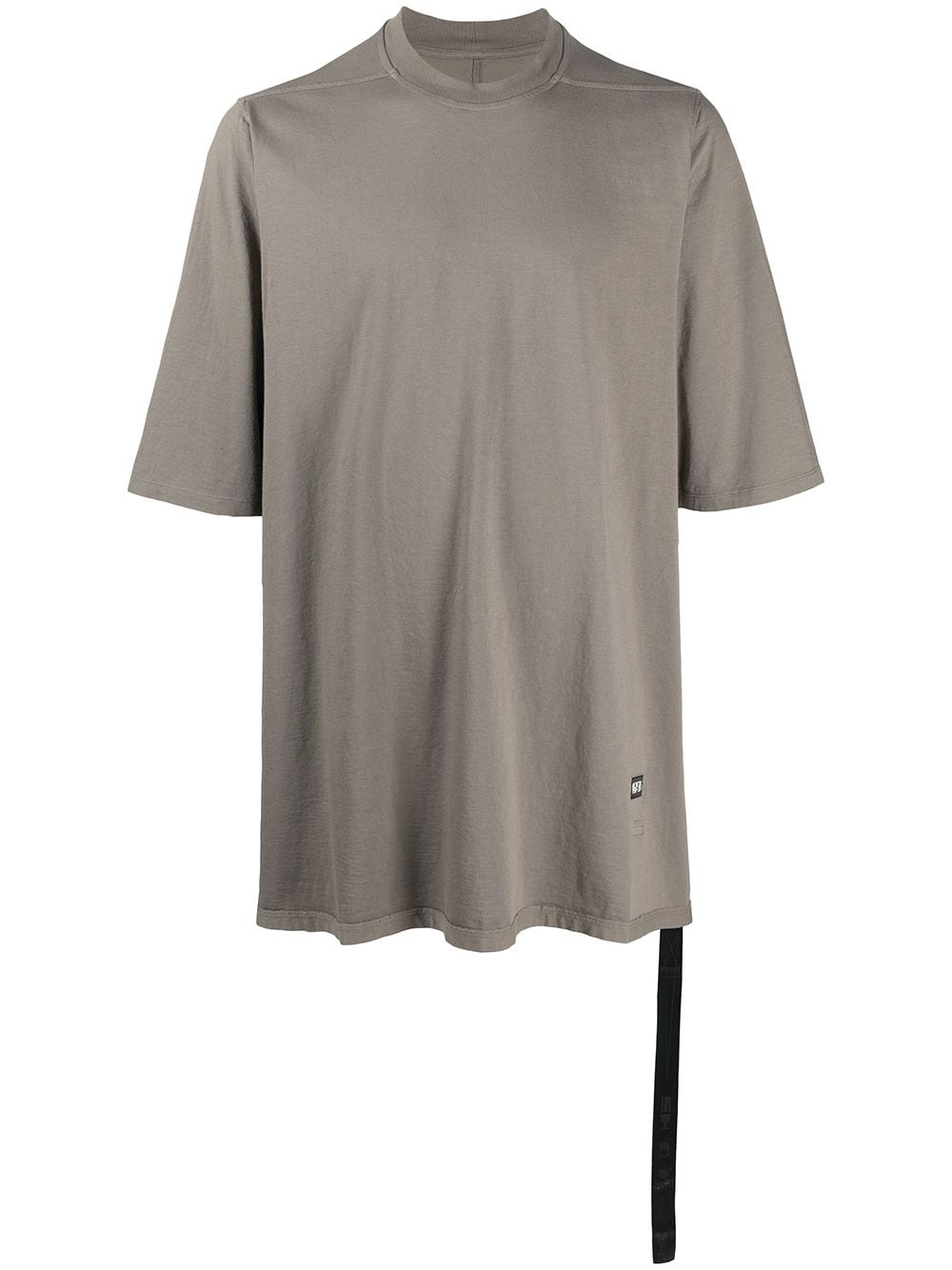 oversized plain T-shirt - 1