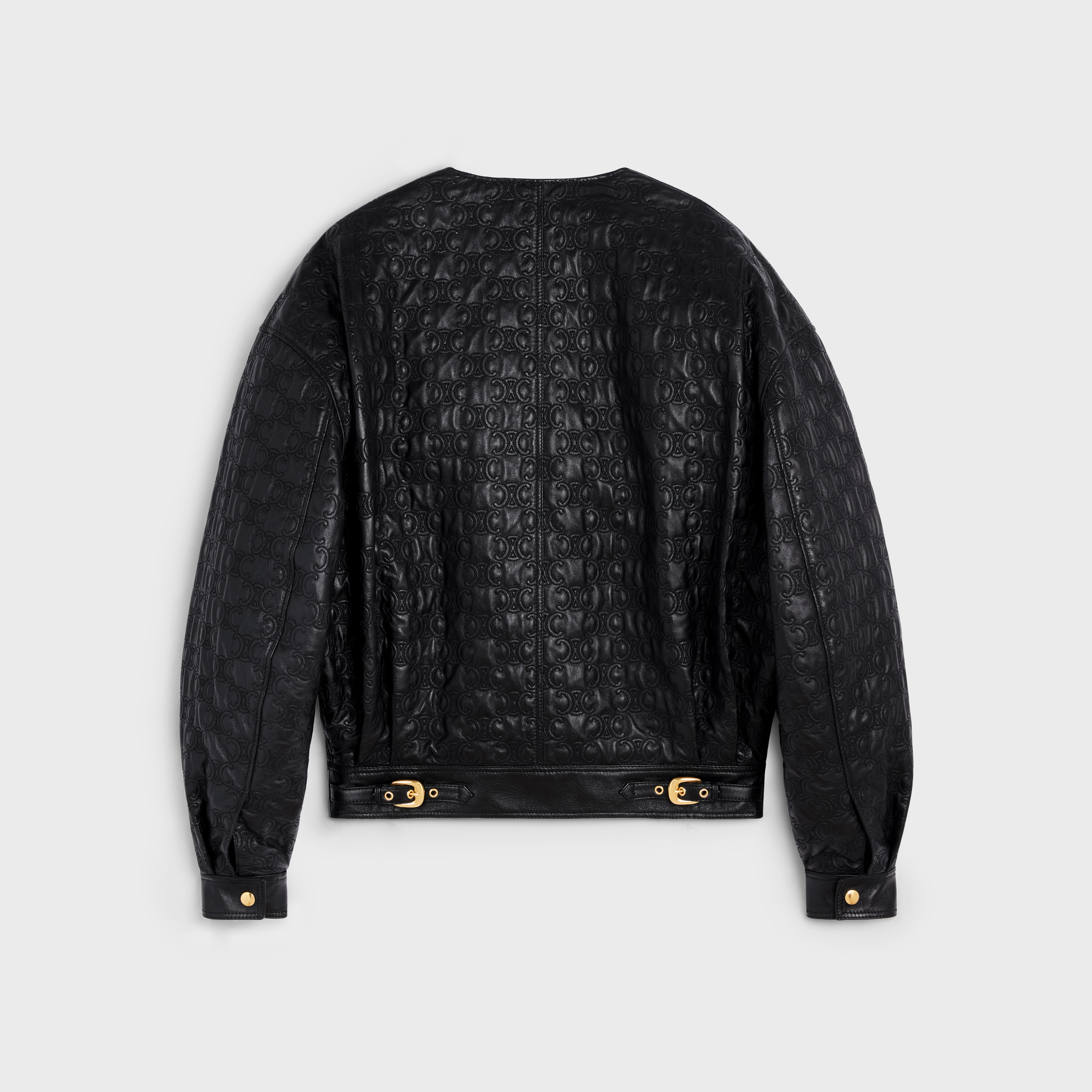 Triomphe lambskin quilted jacket - 2