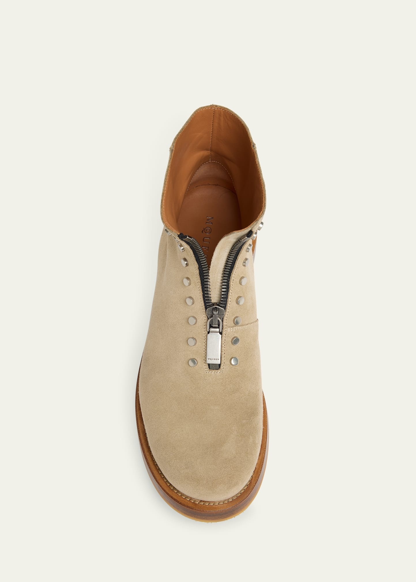 Men's The Maker Suede Zip-Up Boots - 5