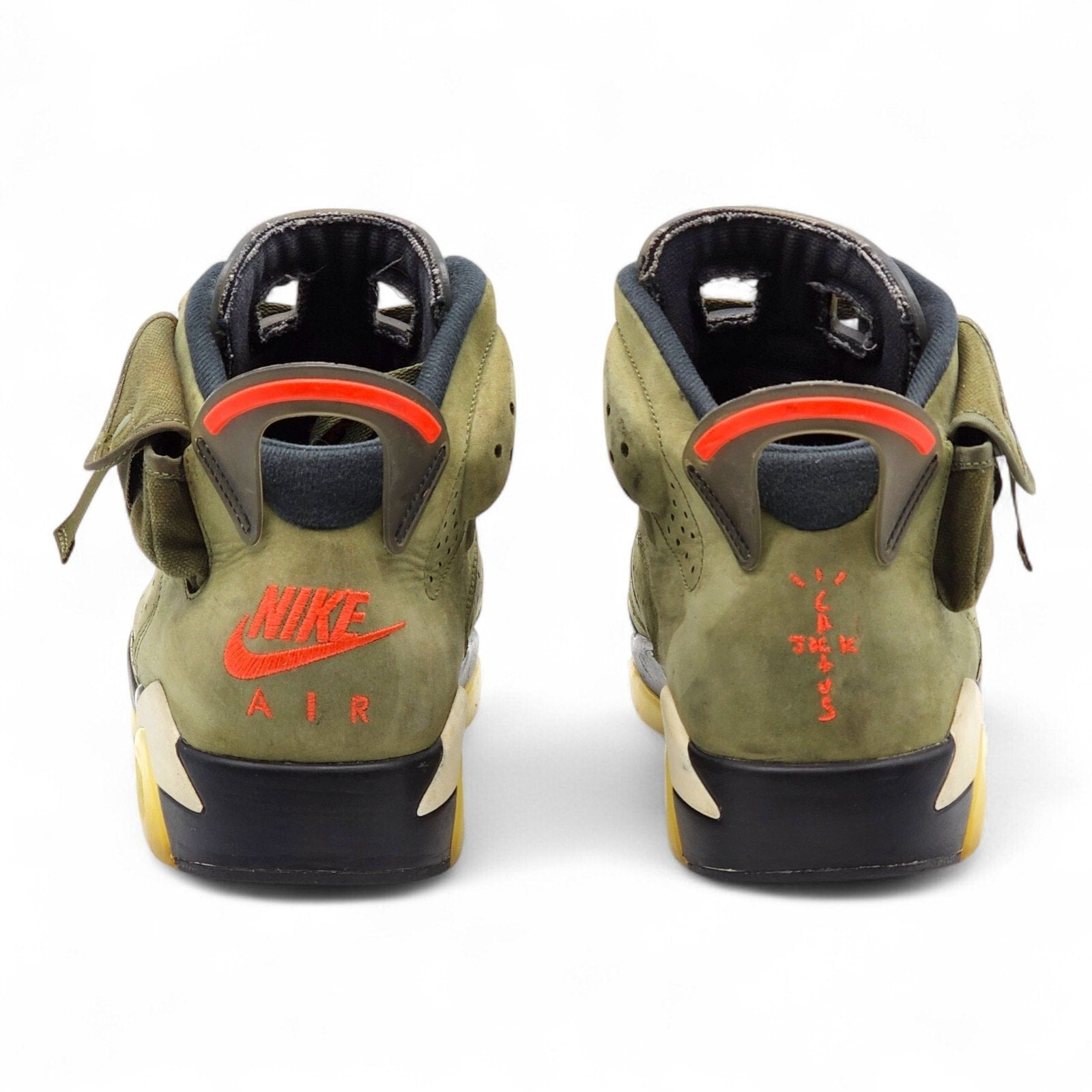 Jordan 6 Retro x Travis Scott Cactus Jack Olive CN1084-200 US 12 EU 46 preowned - 4