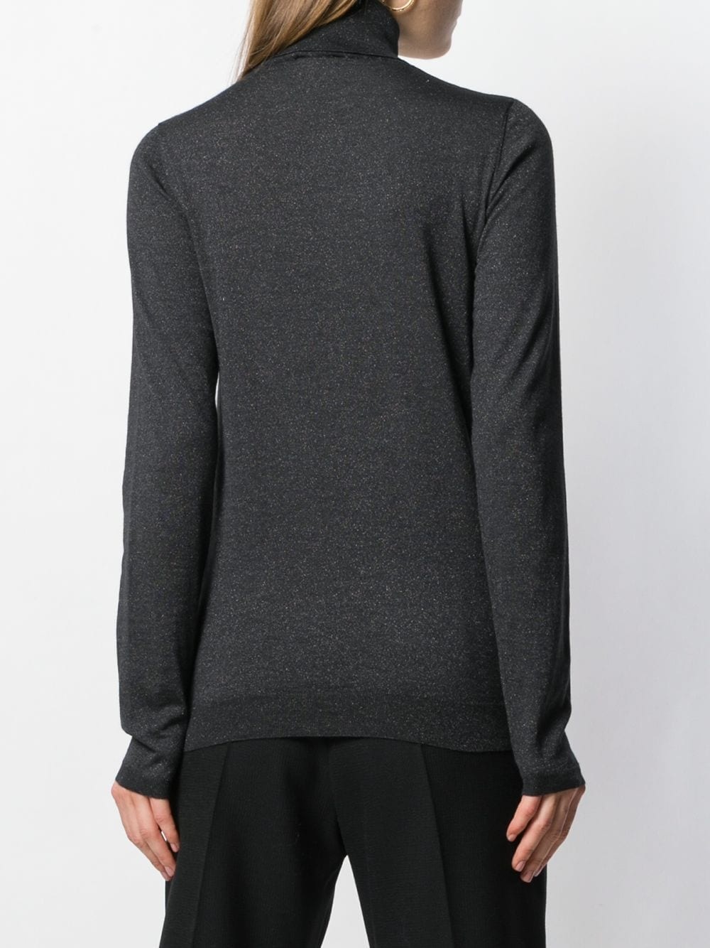 roll neck sweatshirt - 4