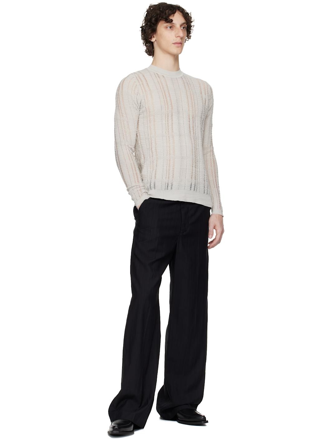 Gray Formal Sweater - 4