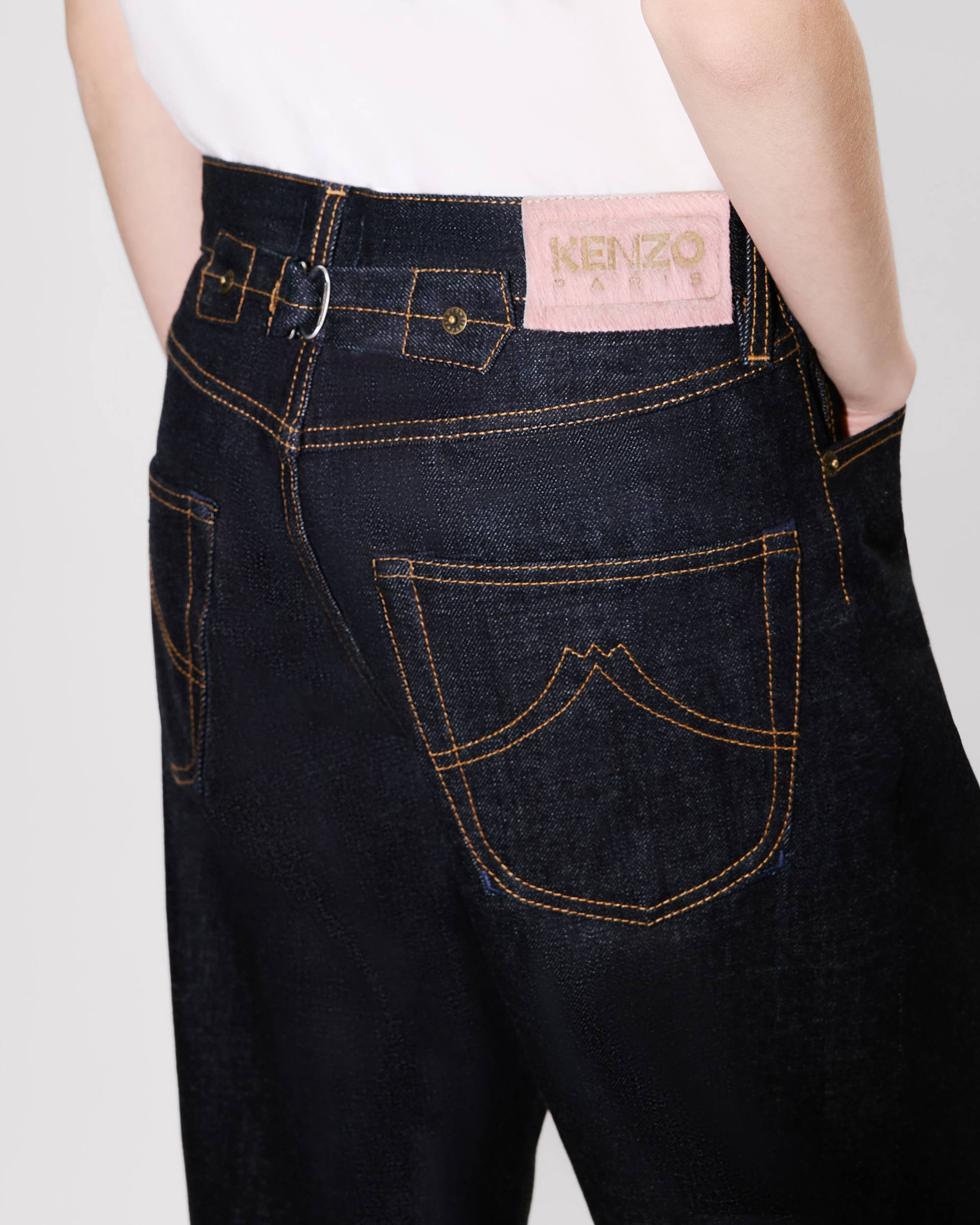 Low-waist jeans in japanese denim - 7