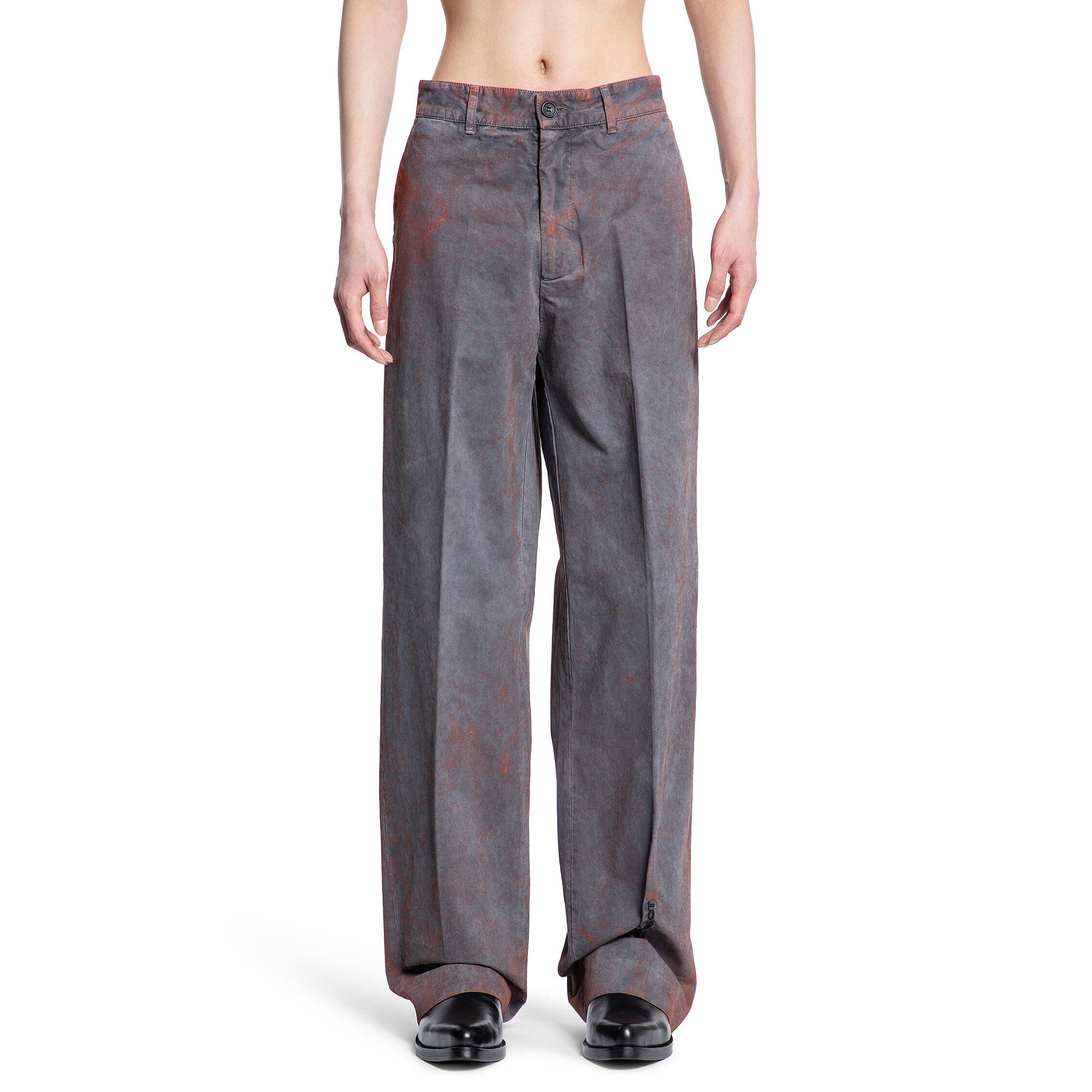 Y/PROJECT MAN GREY TROUSERS - 6
