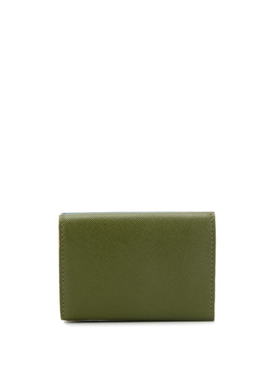 Marni colour-blocked logo coin wallet outlook