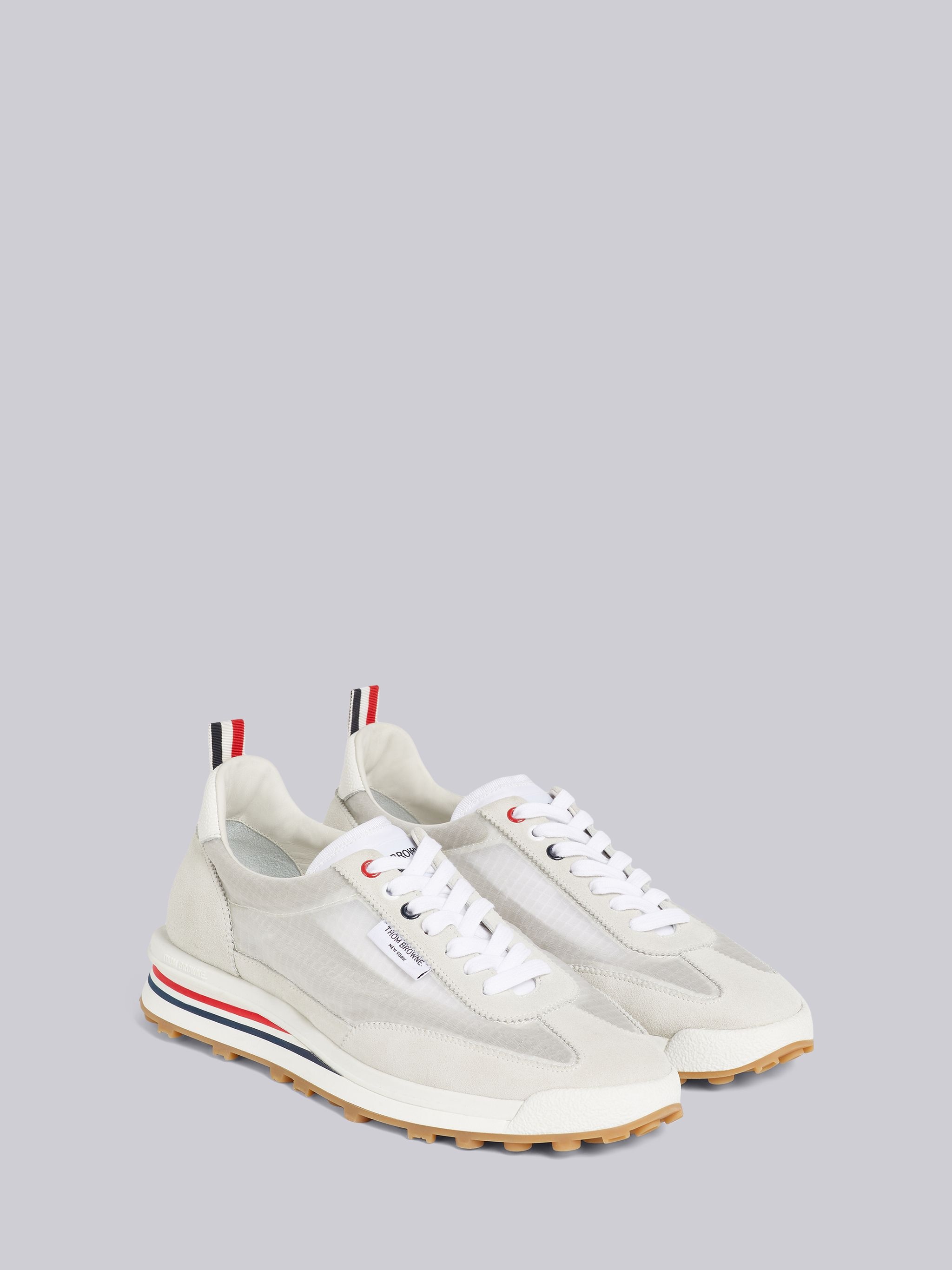 White Ripstop Unlined Tech Runner - 3