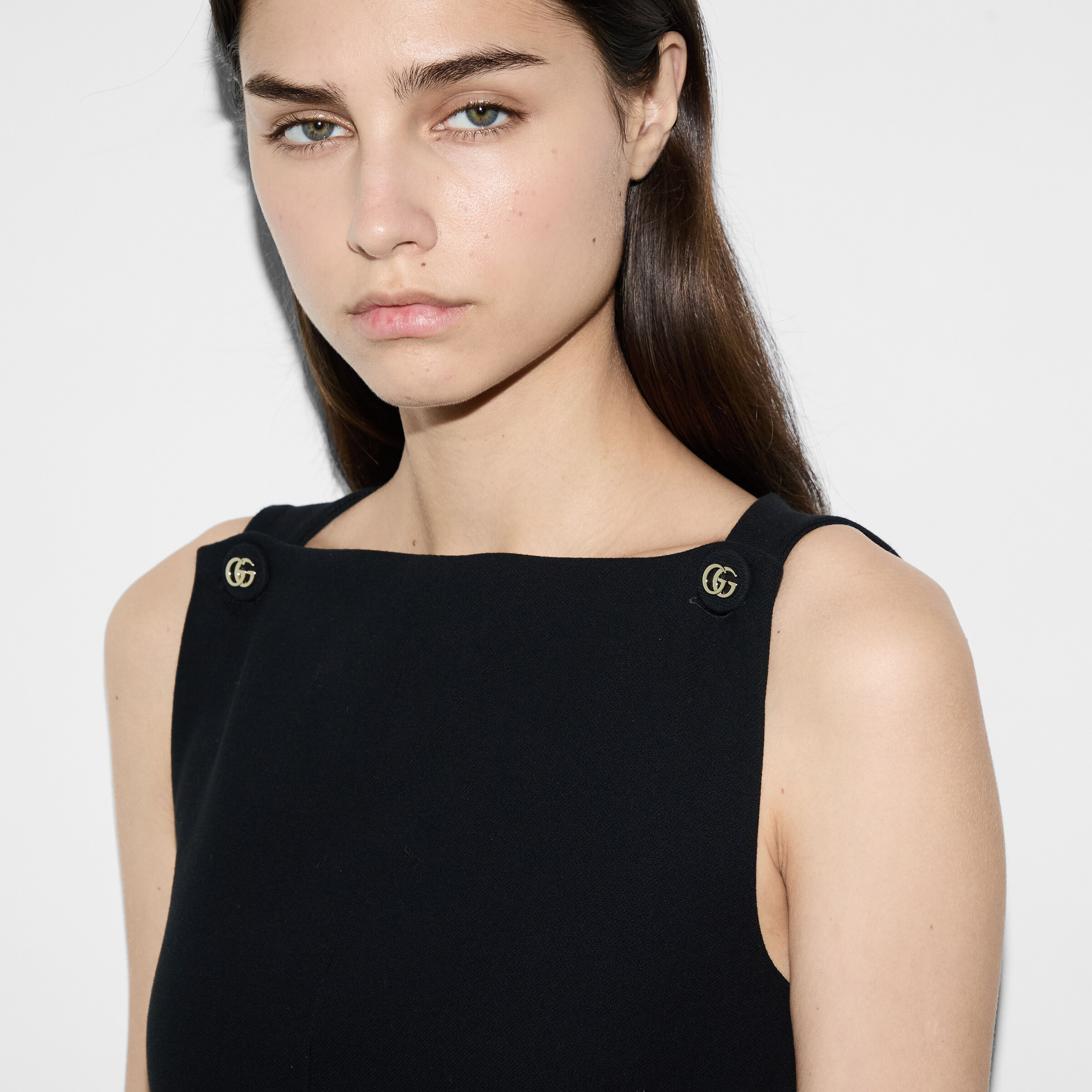 Cotton crêpe dress - 5