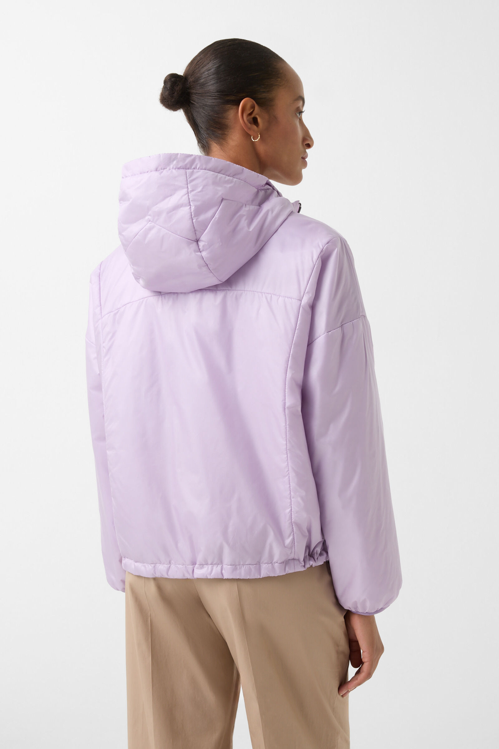 Beryll lightweight down jacket in Lilac - 3