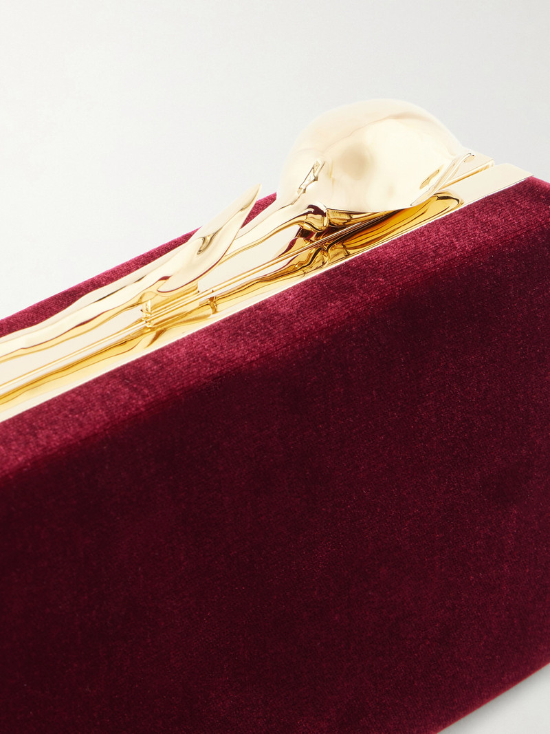 Bloom Velvet Clutch 5
