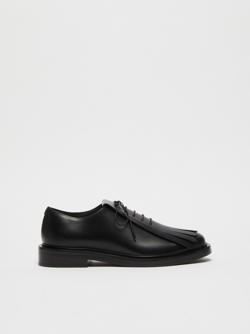 ENGLISHSHOESF Leather lace-ups with fringe - 1