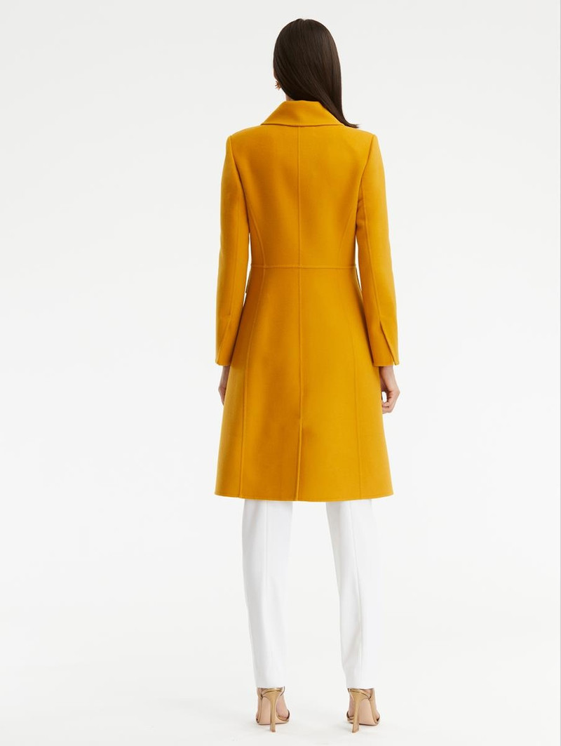 Oscar de la Renta DOUBLE BREASTED PEACOAT outlook