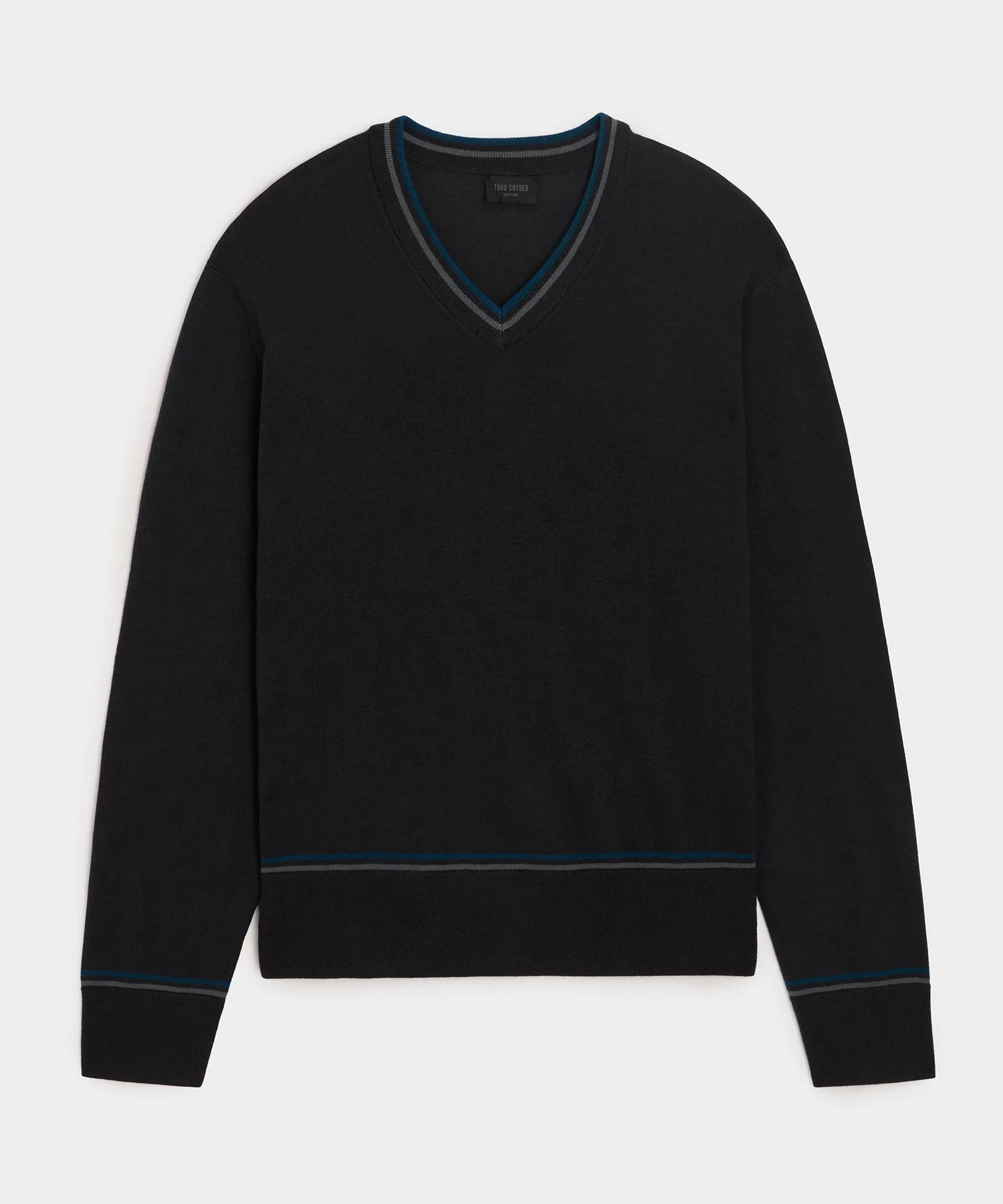 Merino V-Neck Sweater - 1