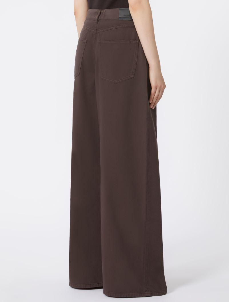 Oversize low-rise trousers - 4