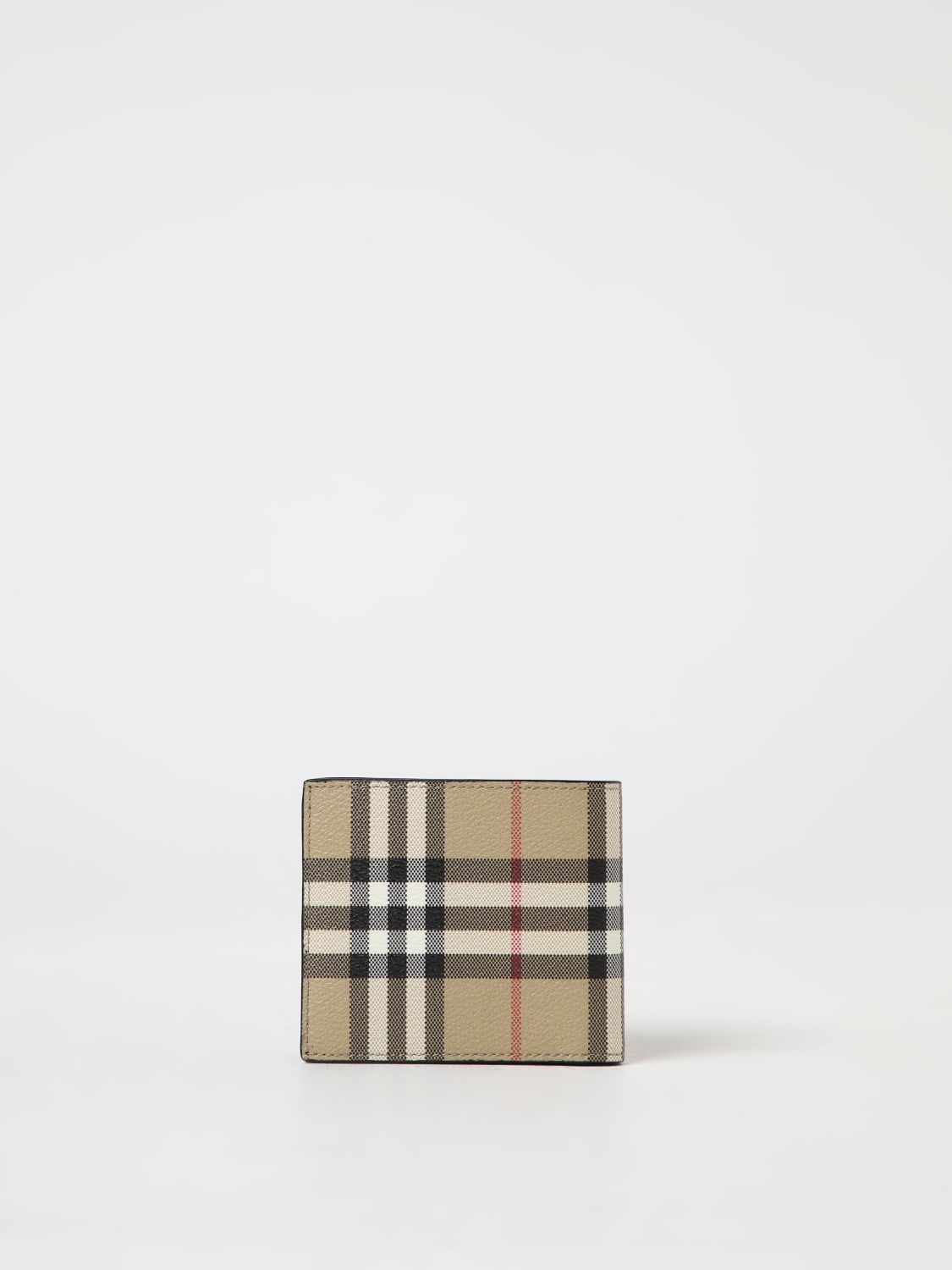 Burberry wallet in check coated fabric - 3