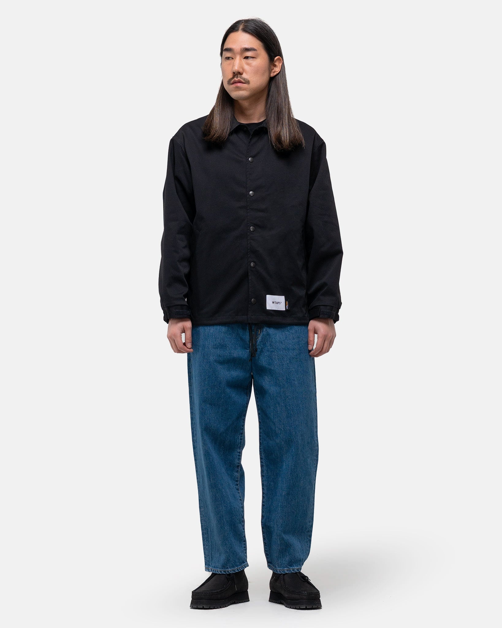 ジャケット・アウター WTAPS CHIEF JACKET NYCO TWILL. CORDURA L WTAPS CHIEF JACKET BLACK | TODAY CLOTHING