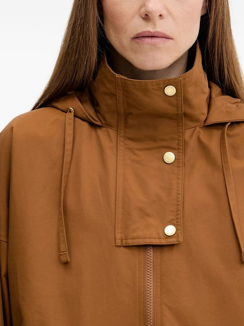 Cecile hooded zip-front jacket - 4