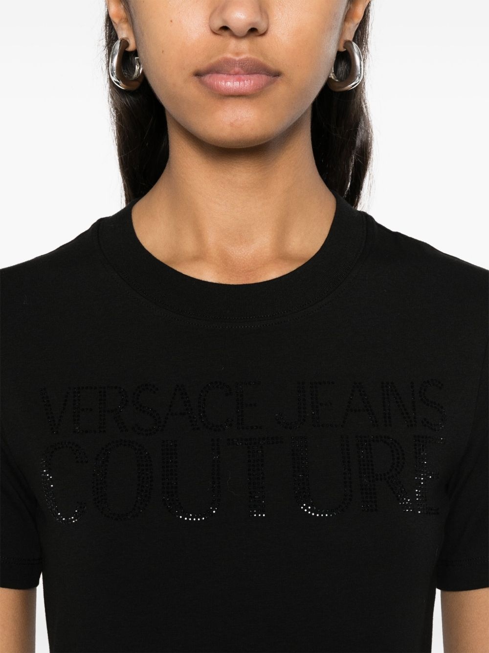 crystal institutional logo mini dress - 5