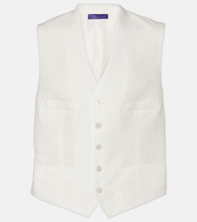 Jaiden linen vest 1