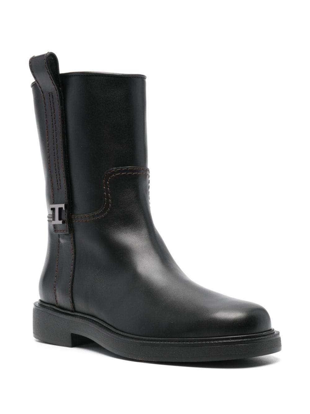 leather ankle boots - 2