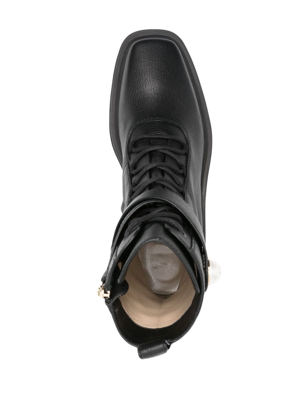 NOEMI COMBAT BOOT PEARL - 4
