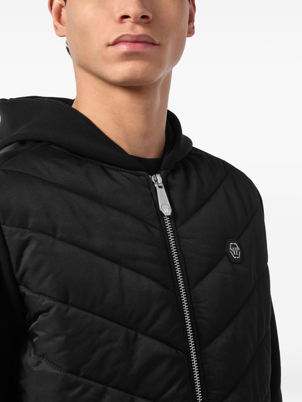 quilted hooded jacket - 5