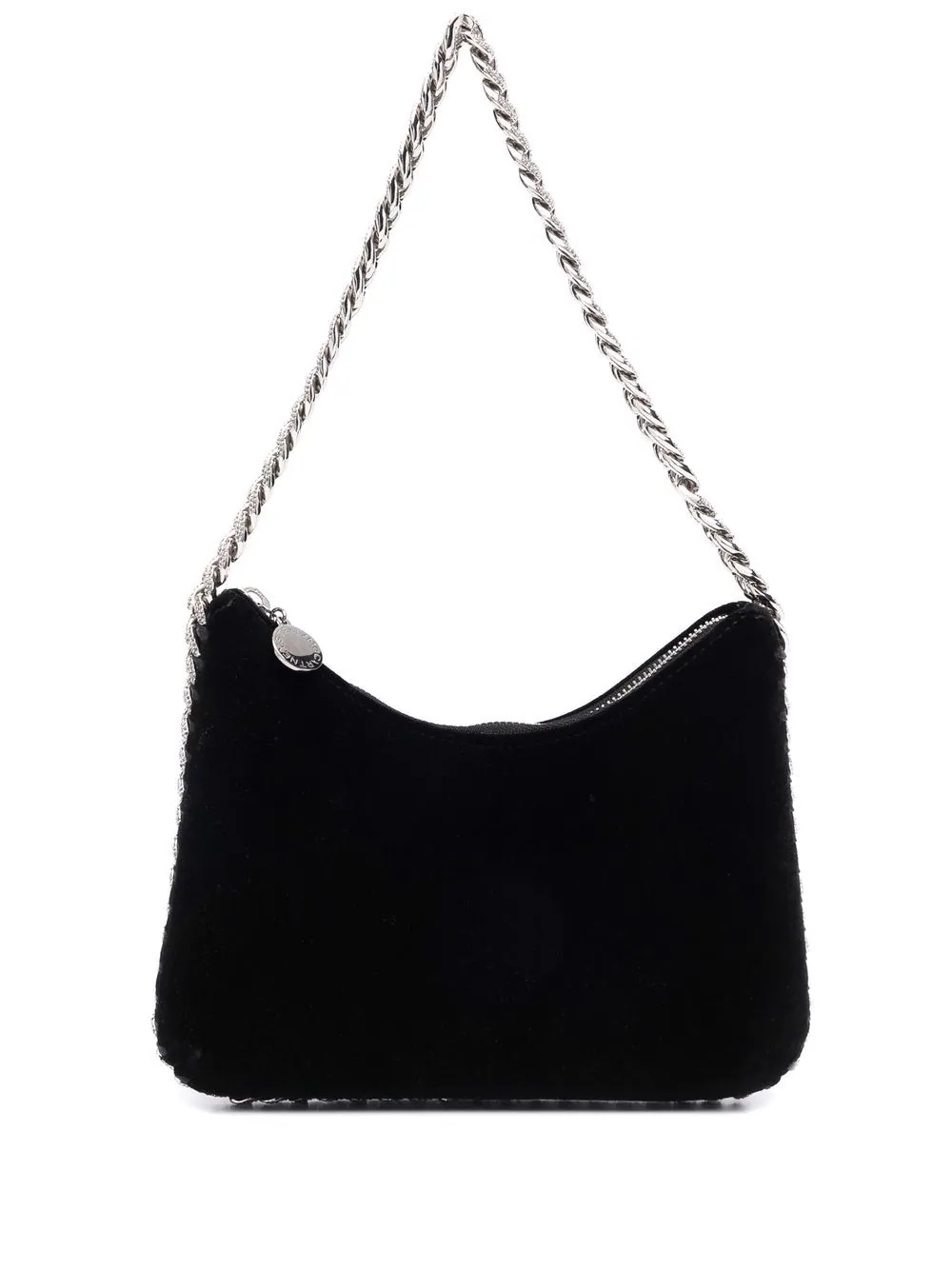 Falabella crystal chain shoulder bag - 1