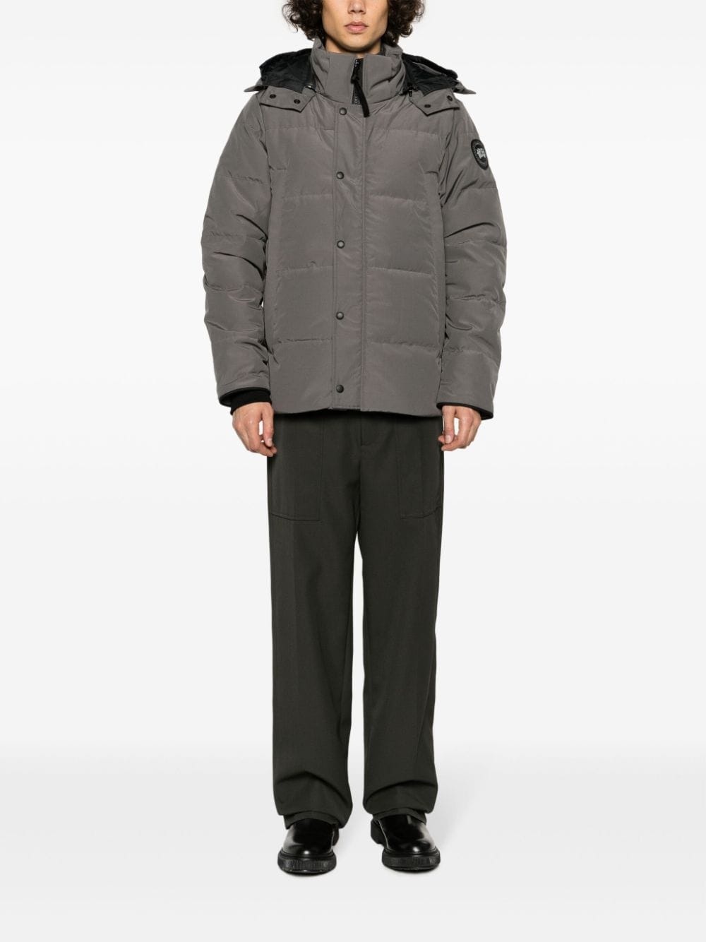 padded hooded jacket - 2