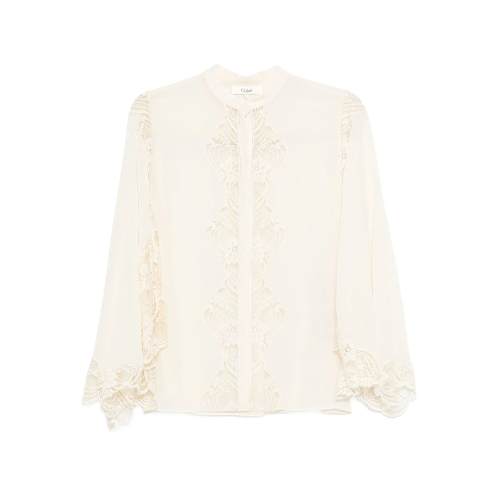 Chloé Neutrals Tops - Blouses Women - 1