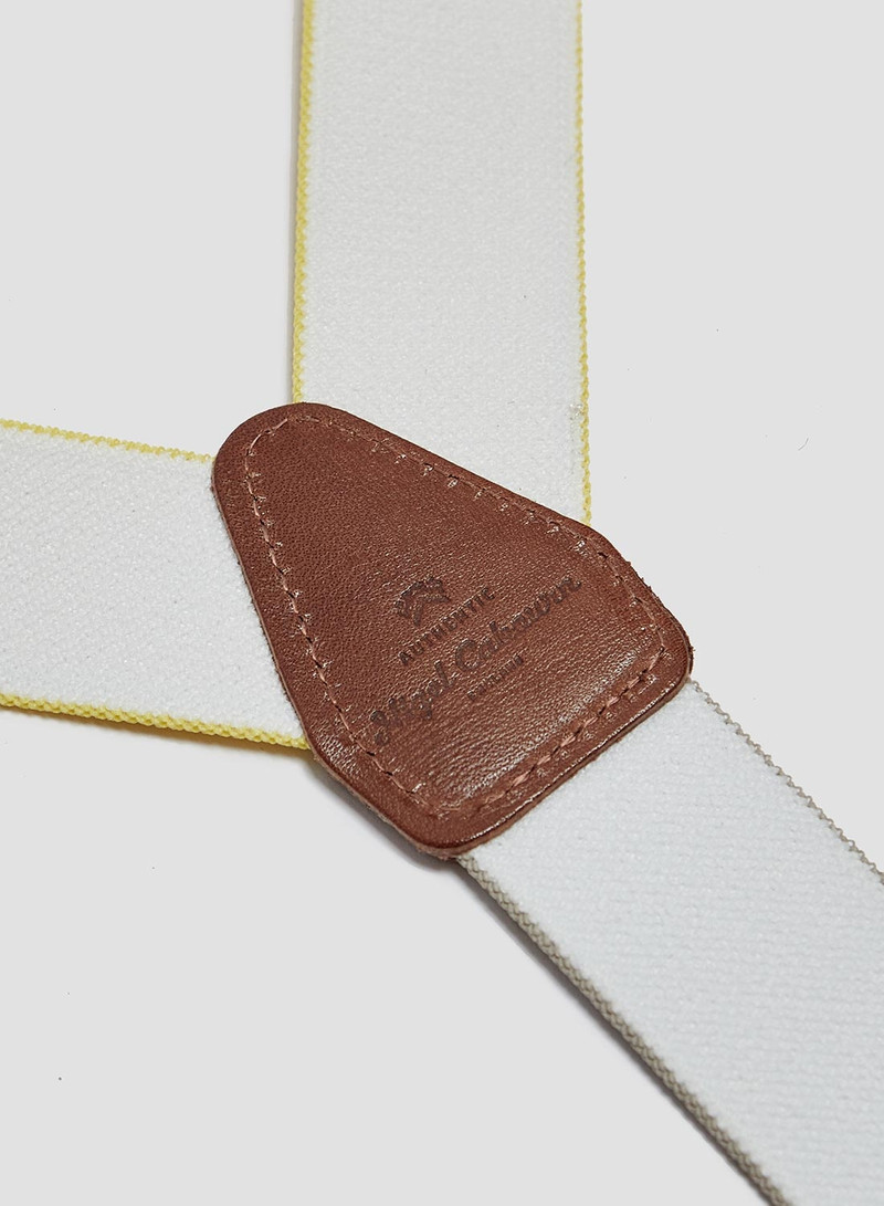 Nigel Cabourn Workwear Braces in Yellow outlook