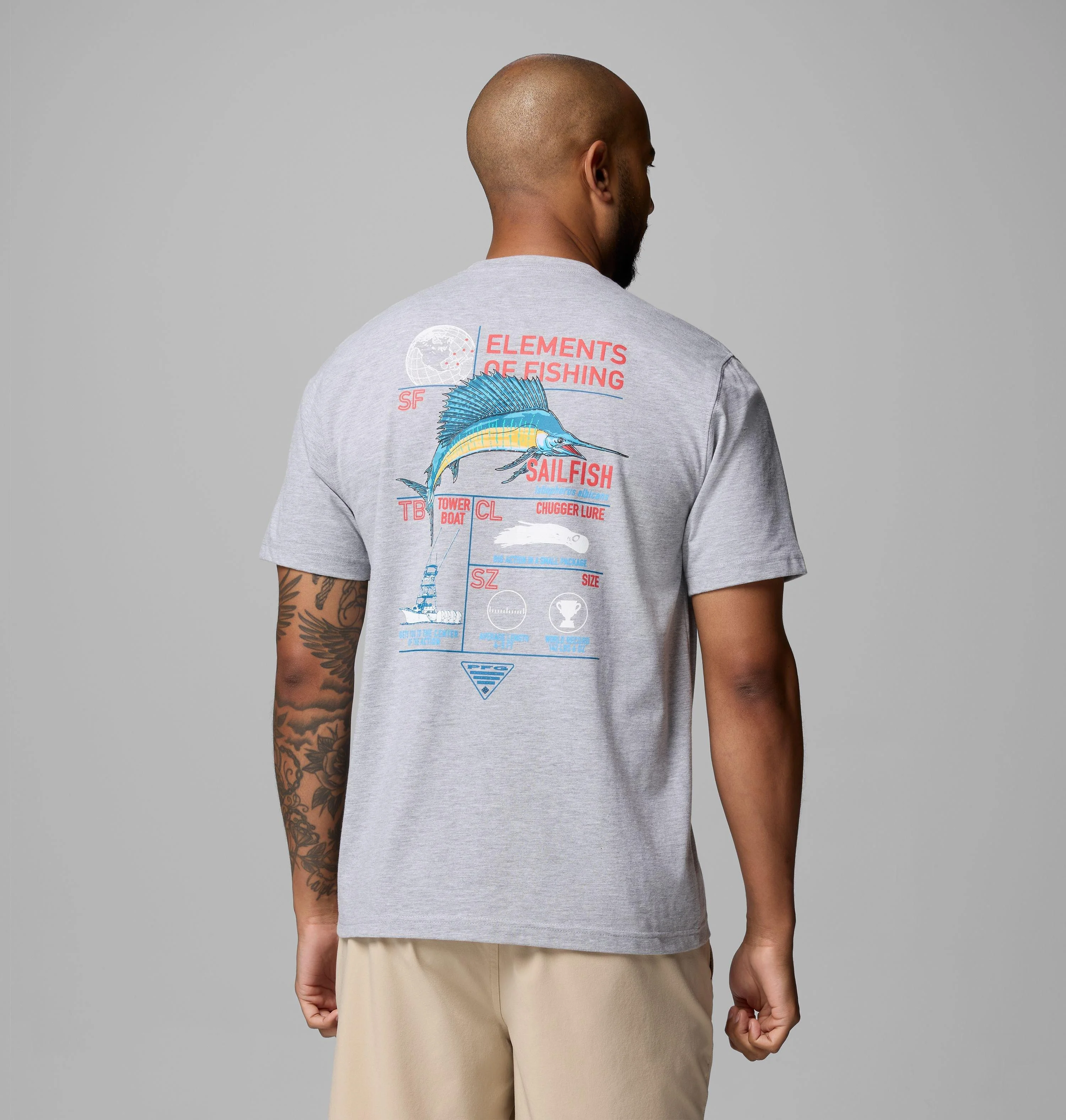 Men's Anski Sailfish PFG Short Sleeve T-Shirt - 1