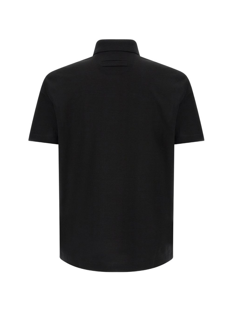 ZEGNA cotton polo shirt outlook