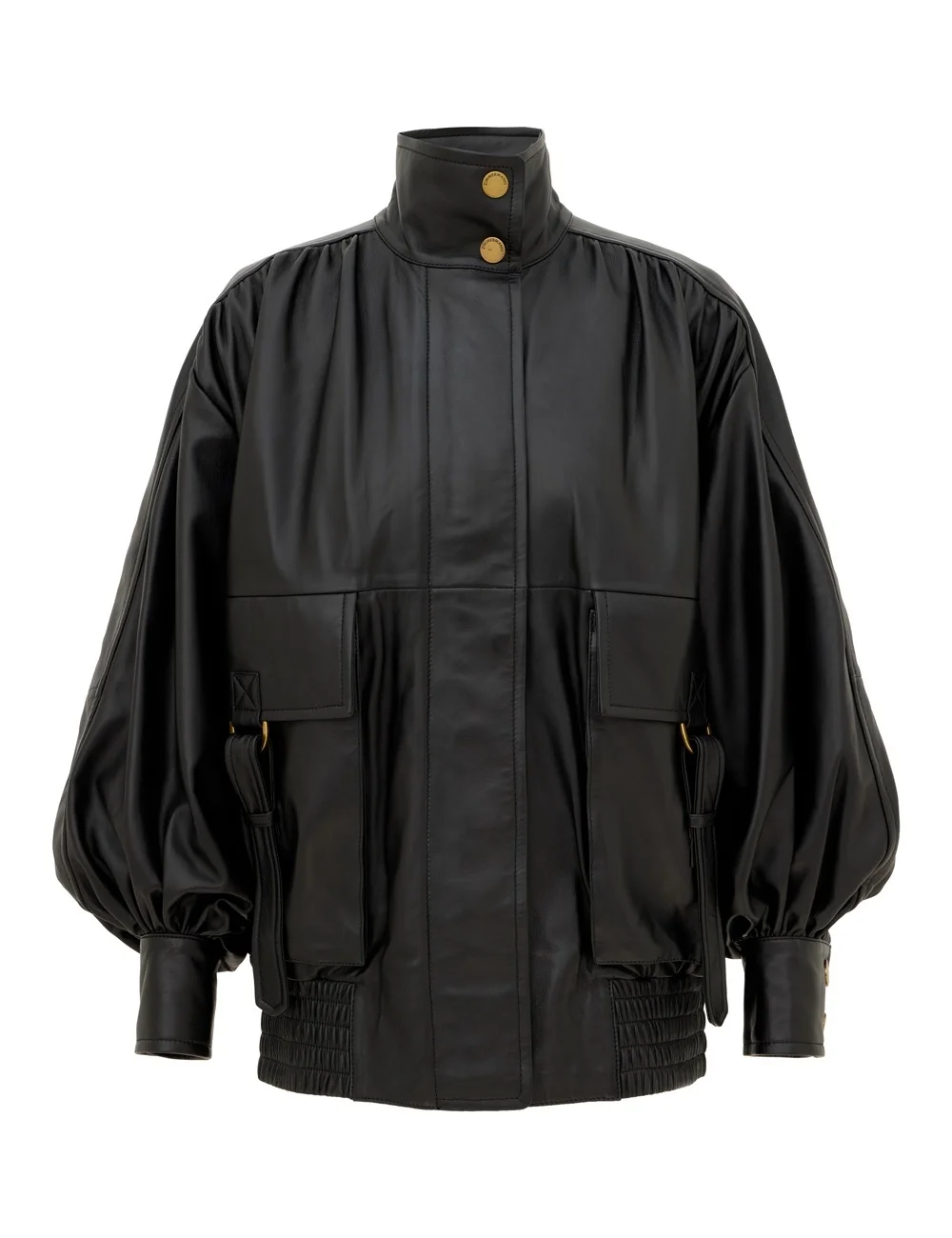VALIANT LEATHER BOMBER JACKET - 1