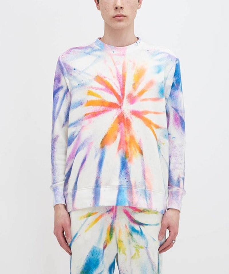 The Elder Statesman SPINNER CC TERRY SWEATSHIRT outlook