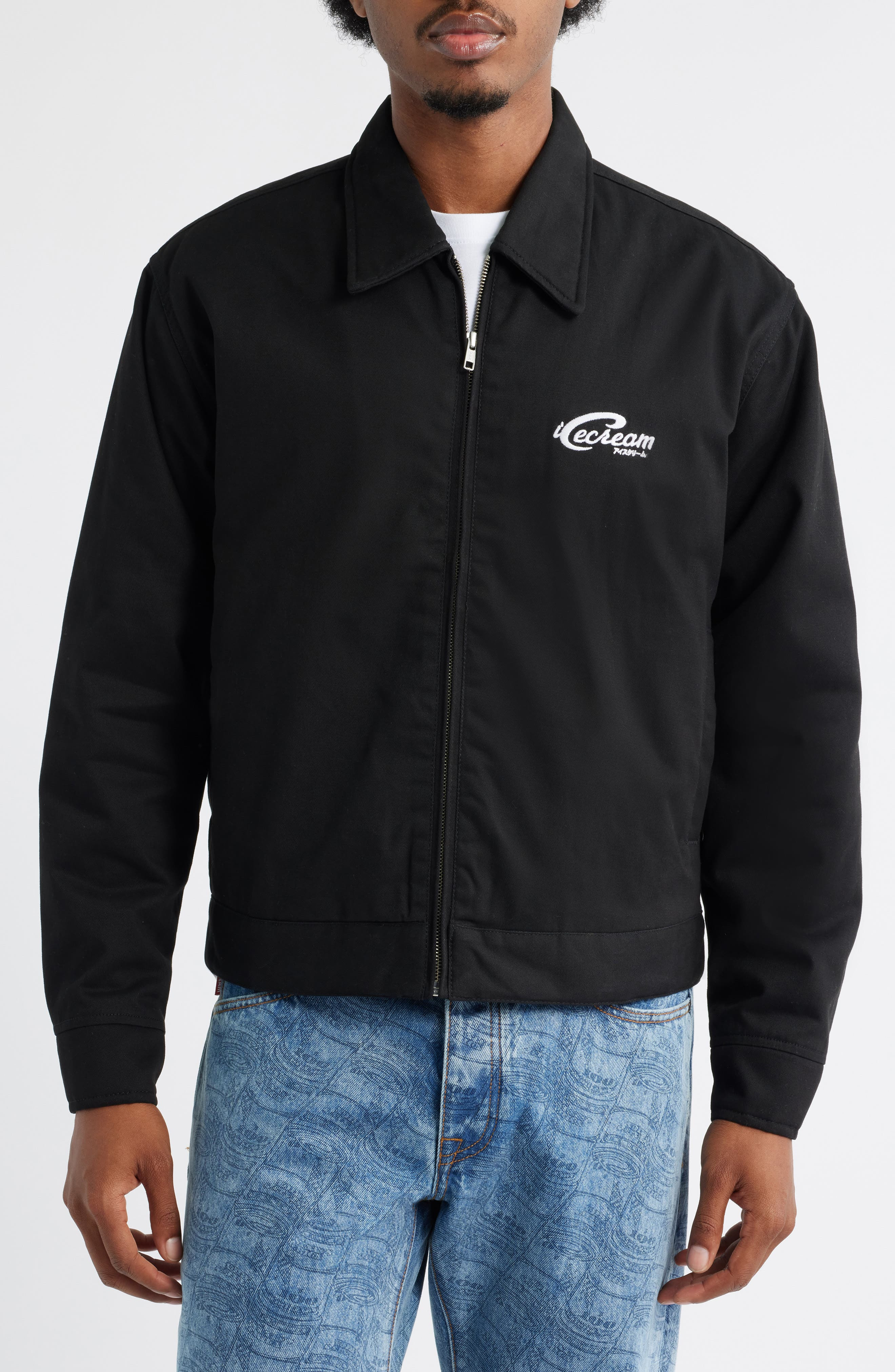 ICECREAM Work Hard Jacket in Black at Nordstrom - 4