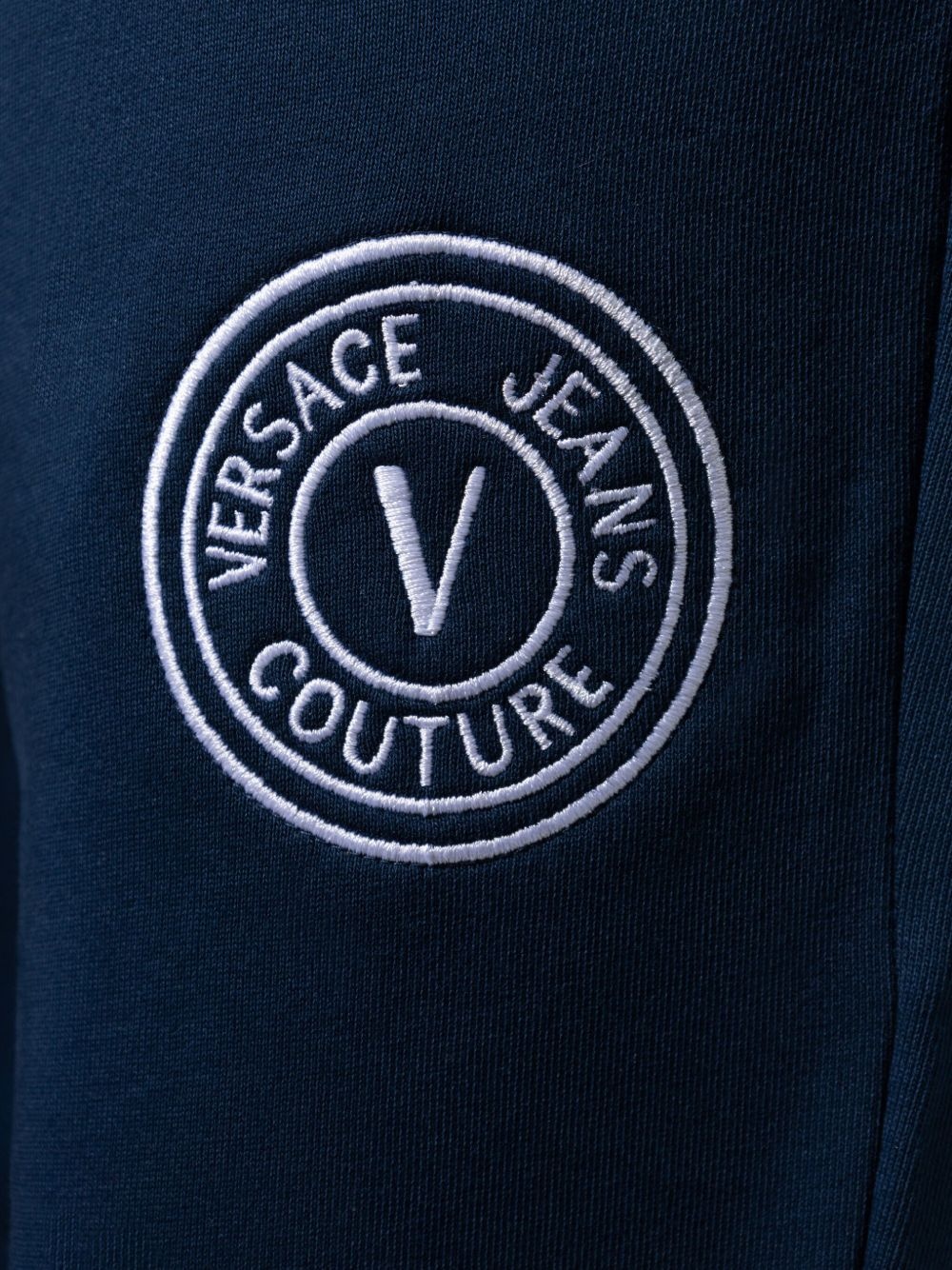 logo-embroidered track pants - 5