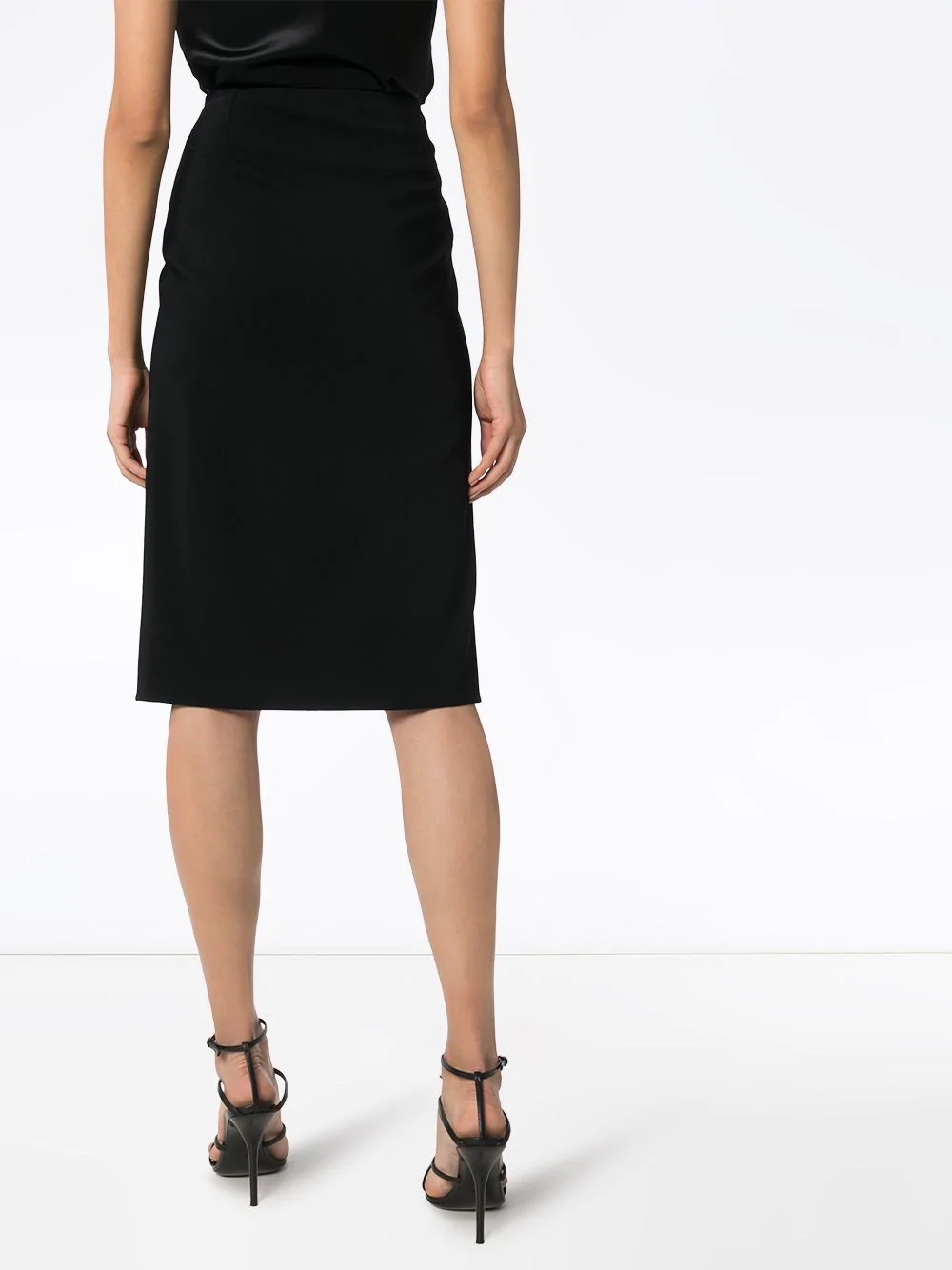 spliced midi skirt - 4