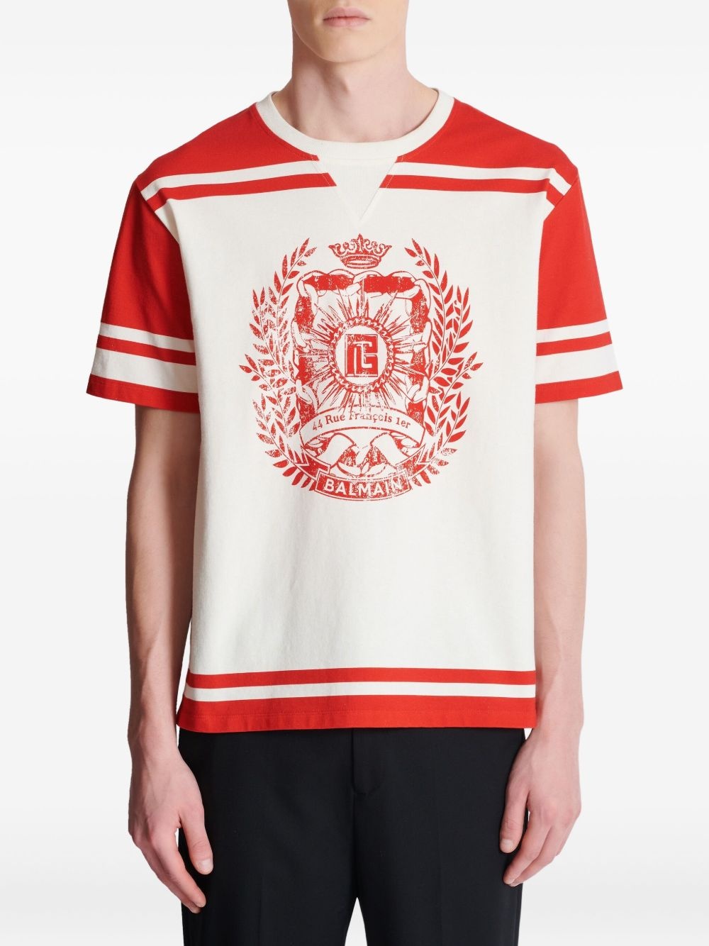 logo-print T-shirt - 3