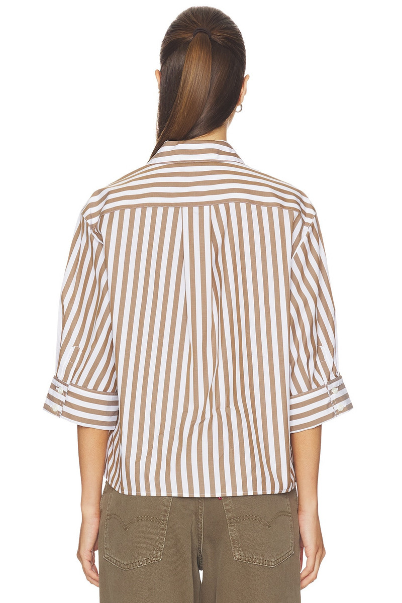 rag & bone Lucia Stripe Poplin Shirt outlook